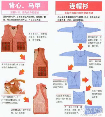 衣服的折叠方法 生活小常识:怎么快速叠衣服?