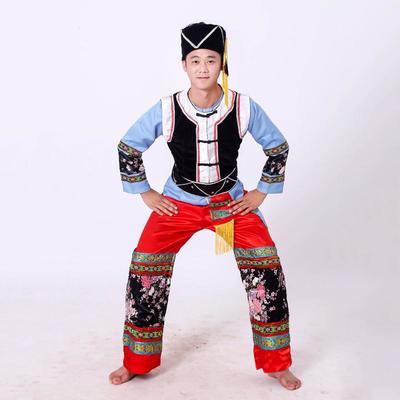 傣族服饰男装图片