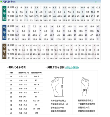 鞋子245是多大