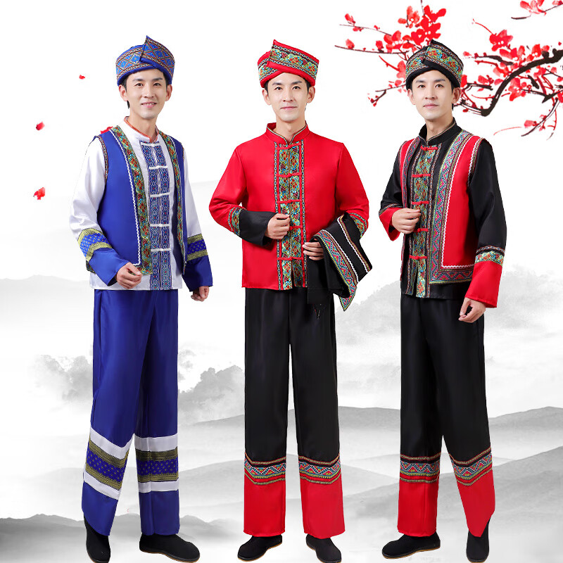 傣族服饰男装图片