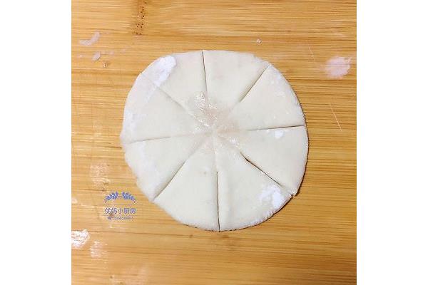 柳叶豆沙包包法 小刺猬豆沙包包法