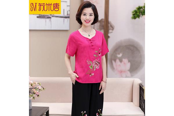中老年品牌女装夏装