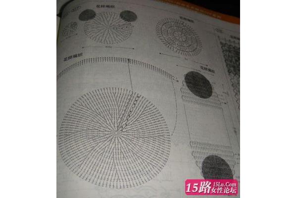 帽子钩针花样