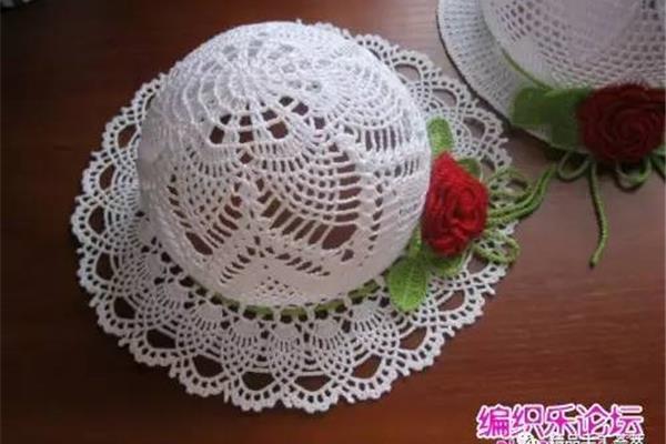 帽子钩针花样