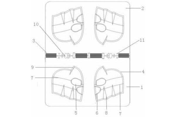 服装样板图及制作方法