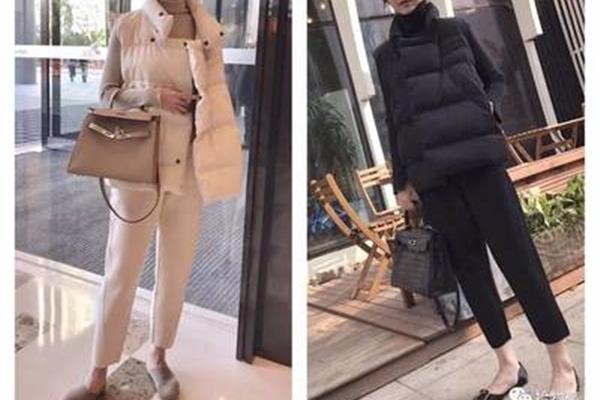 黑色马甲配什么颜色毛衣