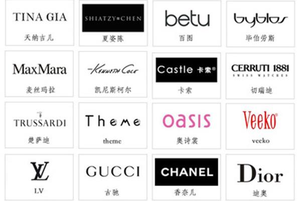 服装国际品牌
