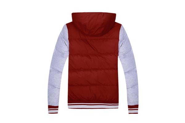 背靠背羽绒服男款