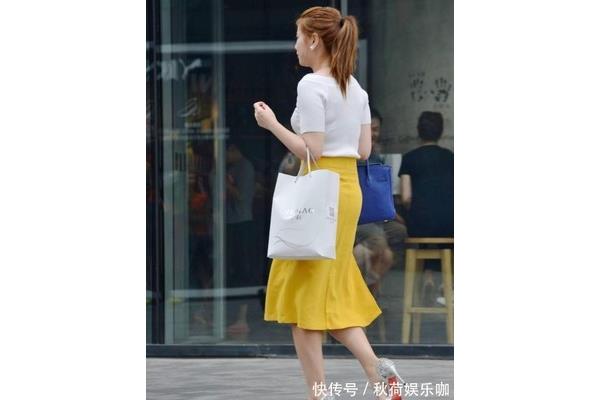 黄色裙子配什么鞋子