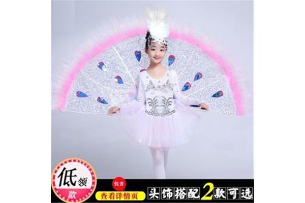 儿童孔雀服装