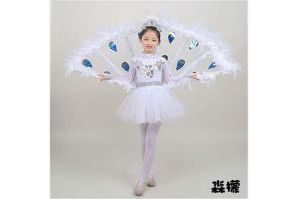 儿童孔雀服装