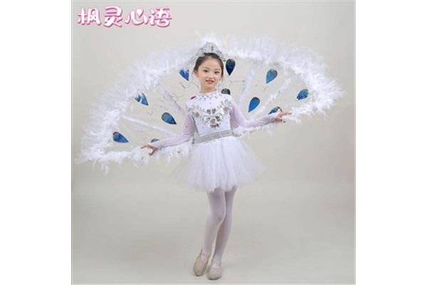 儿童孔雀服装