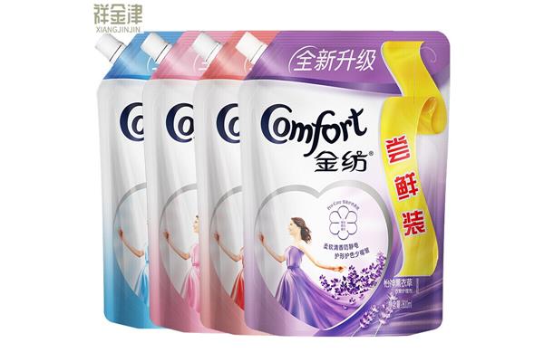 洗羽绒服可以用金纺吗
