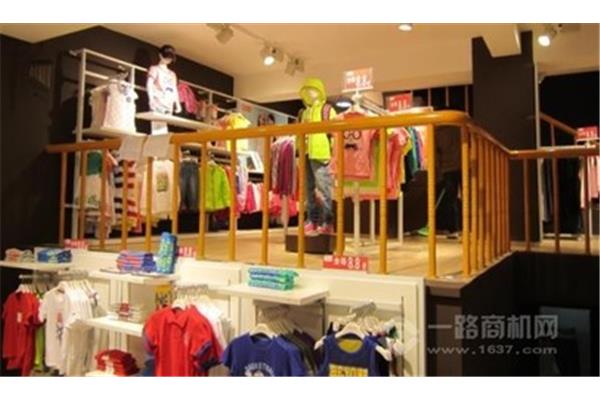 加盟一家童装店