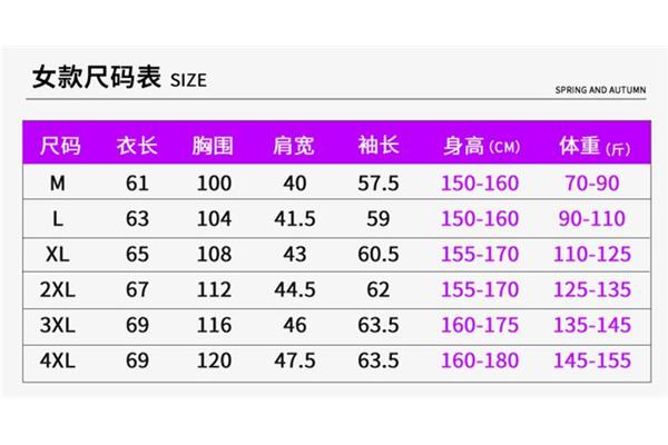 尺码m